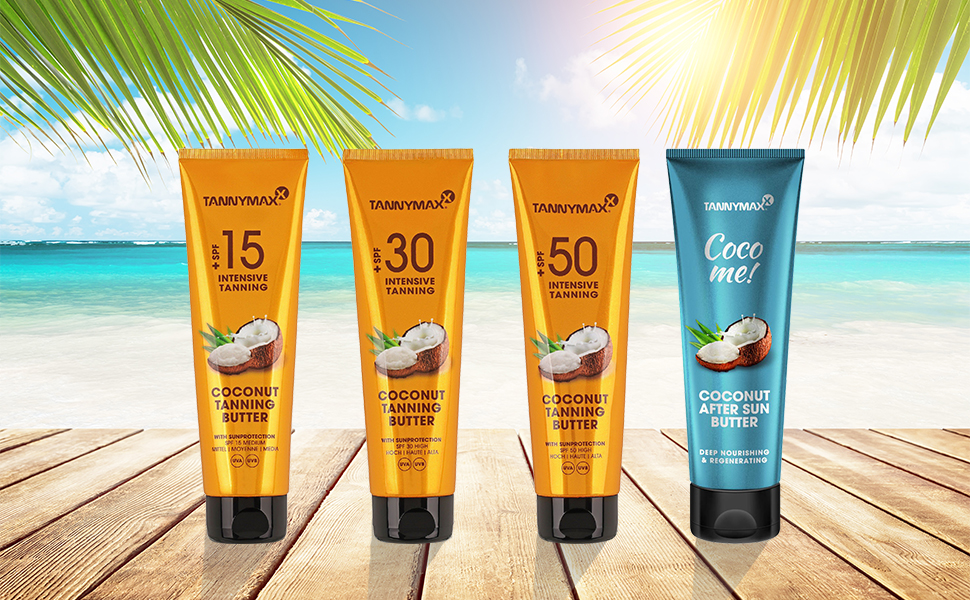 Tannymaxx Coconut SPF 30 / LSF 30 Tanning Butter Reichhaltige Kokosnussbutter 2902010000 Serie