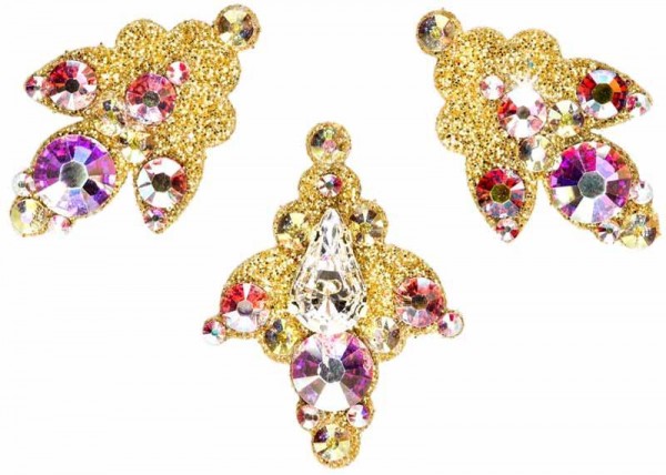 Venice 1 Gold-Kristall AB 1016017DE Körperschmuck Swarovski Crystal