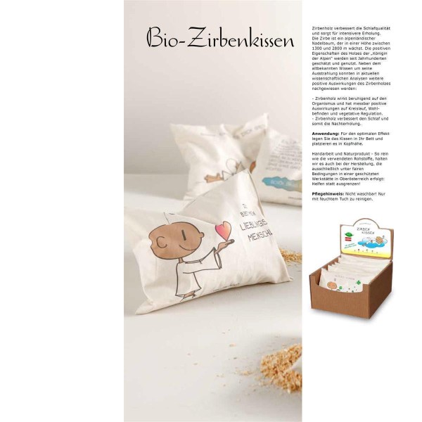 Zirbenkissen - Ausruhplätze Bunt Bio Duft-, Zirben- und Lavendelkissen Goebel 54101591