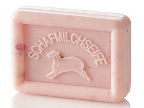 Ovis Hansen Schafmilchseife Rose-Lavendel 100g Eckig 8,5 X 6 CM 100225