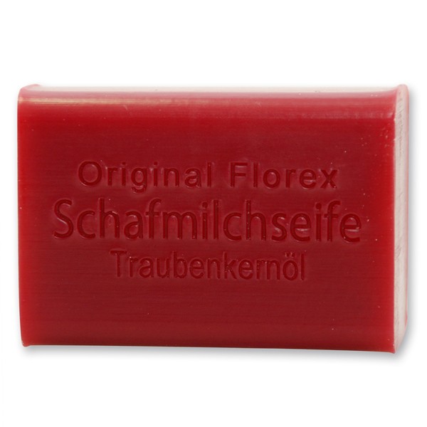Florex Schafmilchseife Traubenkernöl 8195 pflegt trockene Hände mit zarten Duft 100g