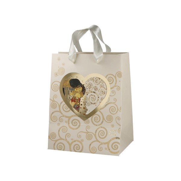 Heart Kiss - Geschenktüte Bunt Gustav Klimt Goebel 67061241