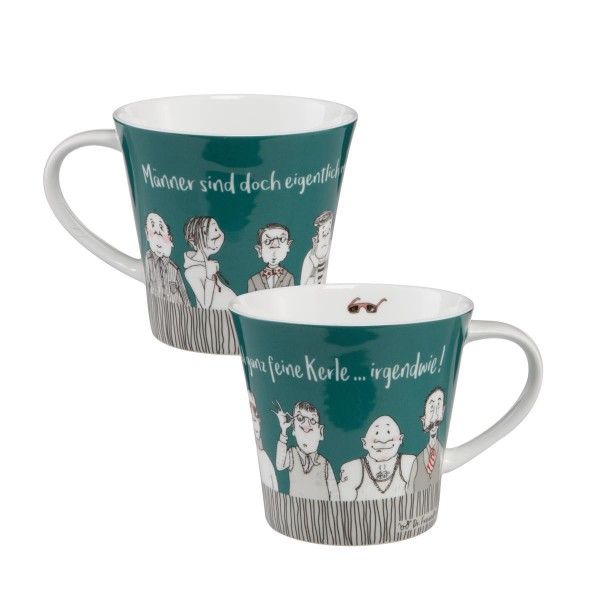 Feine Kerle - Coffee-/Tea Mug Bunt Barbara Freundlieb Goebel 27000461