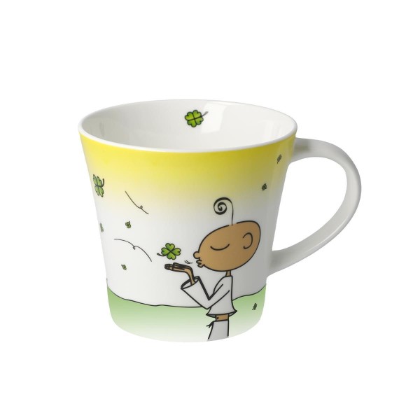 Coffee-/Tea Mug - Glückstasse Bunt Wohnaccessoires Goebel 54101271