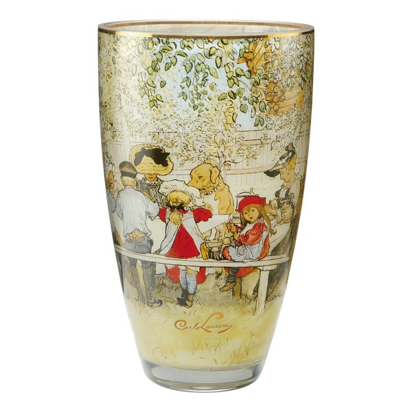 Frühstück unter der Birke - Vase Bunt Carl Larsson Goebel 67031021