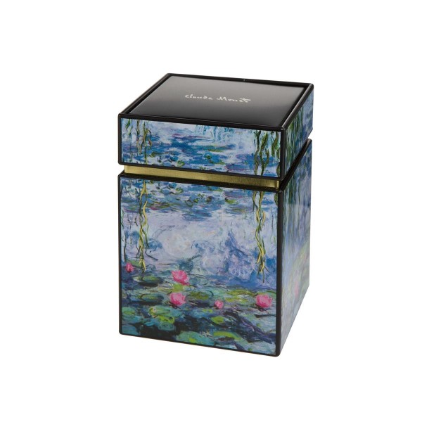 Seerosen mit Weide - Künstlerdose Bunt Claude Monet Goebel 67065061