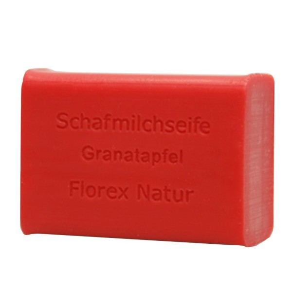 Granatapfel Florex 8079 Schafmilchseife 100g Waschstück