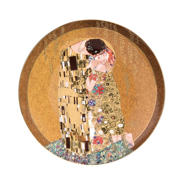Der Kuss - Wandteller Bunt Gustav Klimt Goebel 66489361