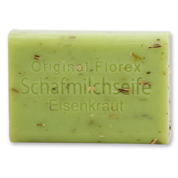 Florex Schafmilchseife 100 g Stück Seife Schafmilch Naturseife (Eisenkraut)