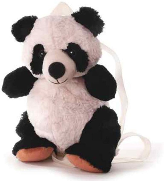 Panda-Rucksack Inware schwarz-weiß, 33x18 cm 6675