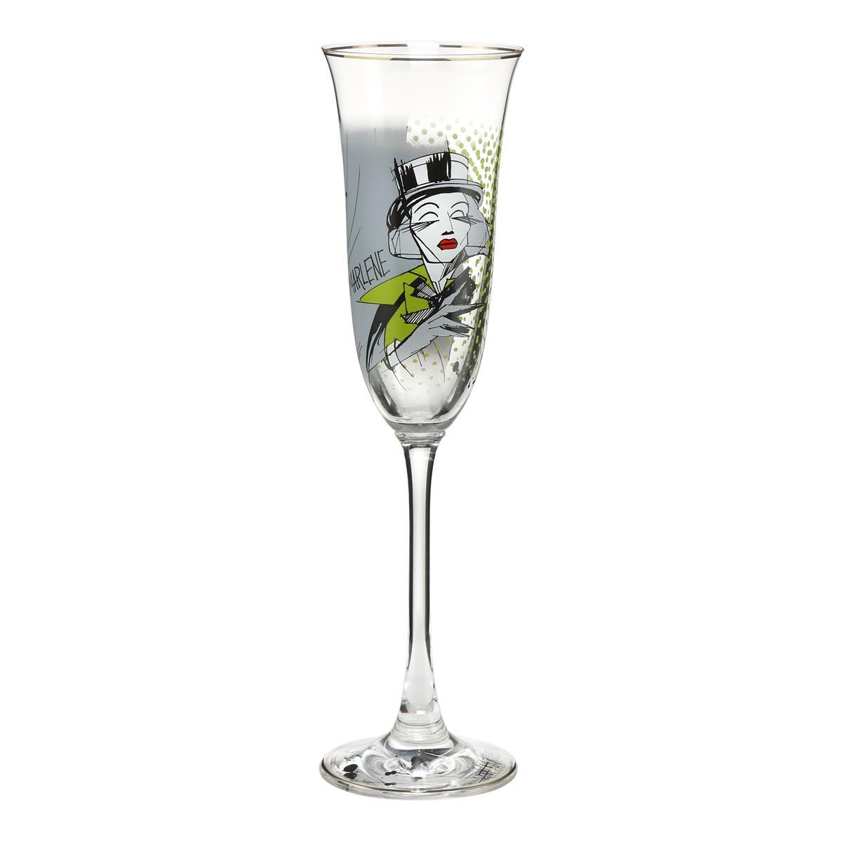 Goebel Sektglas In Gold – Elegantes Glas Für Besondere Anlässe, 31 Cm Hoch