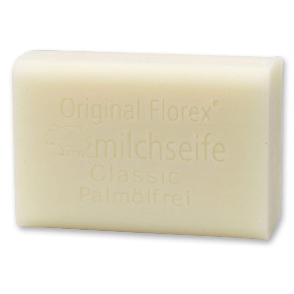Florex Schafmilchseife - Classic ohne Palmöl- mit Lanolin und pflanzlichen Ölen zarter Seifen Duft 1