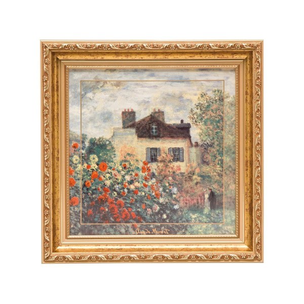 Das Künstlerhaus - Wandbild Bunt Claude Monet Goebel 66518321
