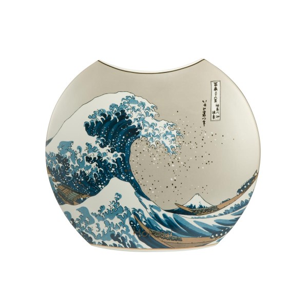 Katsushika Hokusai - Die Welle Bunt Katsushika Hokusai Goebel 66539481