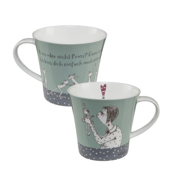 Prinz oder nicht - Coffee-/Tea Mug Bunt Barbara Freundlieb Goebel 27000041