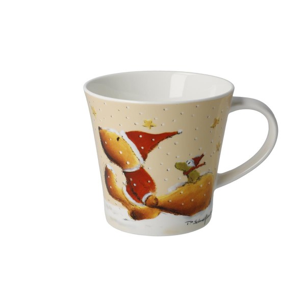 Wintertime Friends - Coffee-/Tea Mug Bunt Peter Schnellhardt Goebel 26500211