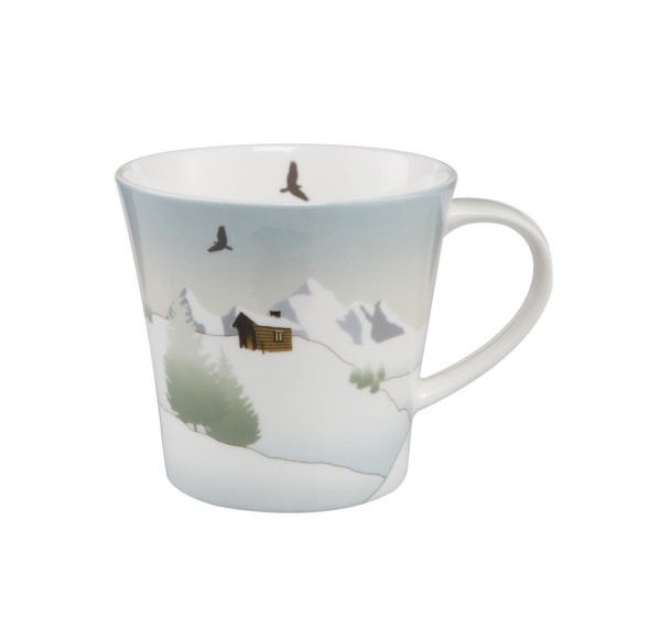 Walk in the Snow - Coffee-/Tea Mug Bunt Scandic Home Wohnaccessoires Goebel 23101021