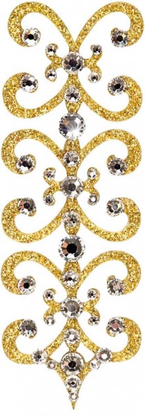 Florence 1 Gold-Kristall 1016007DE Körperschmuck Swarovski Crystall