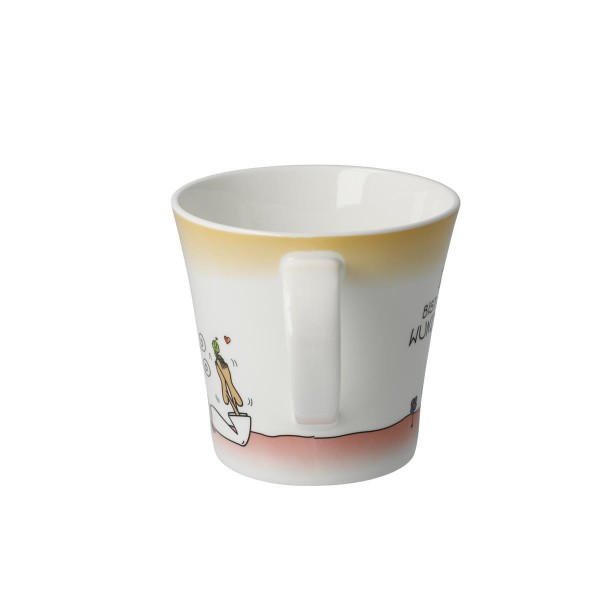 Goebel Coffee-/Tea Mug Der kleine Yogi Wundervoll 54101281 Künstlertasse