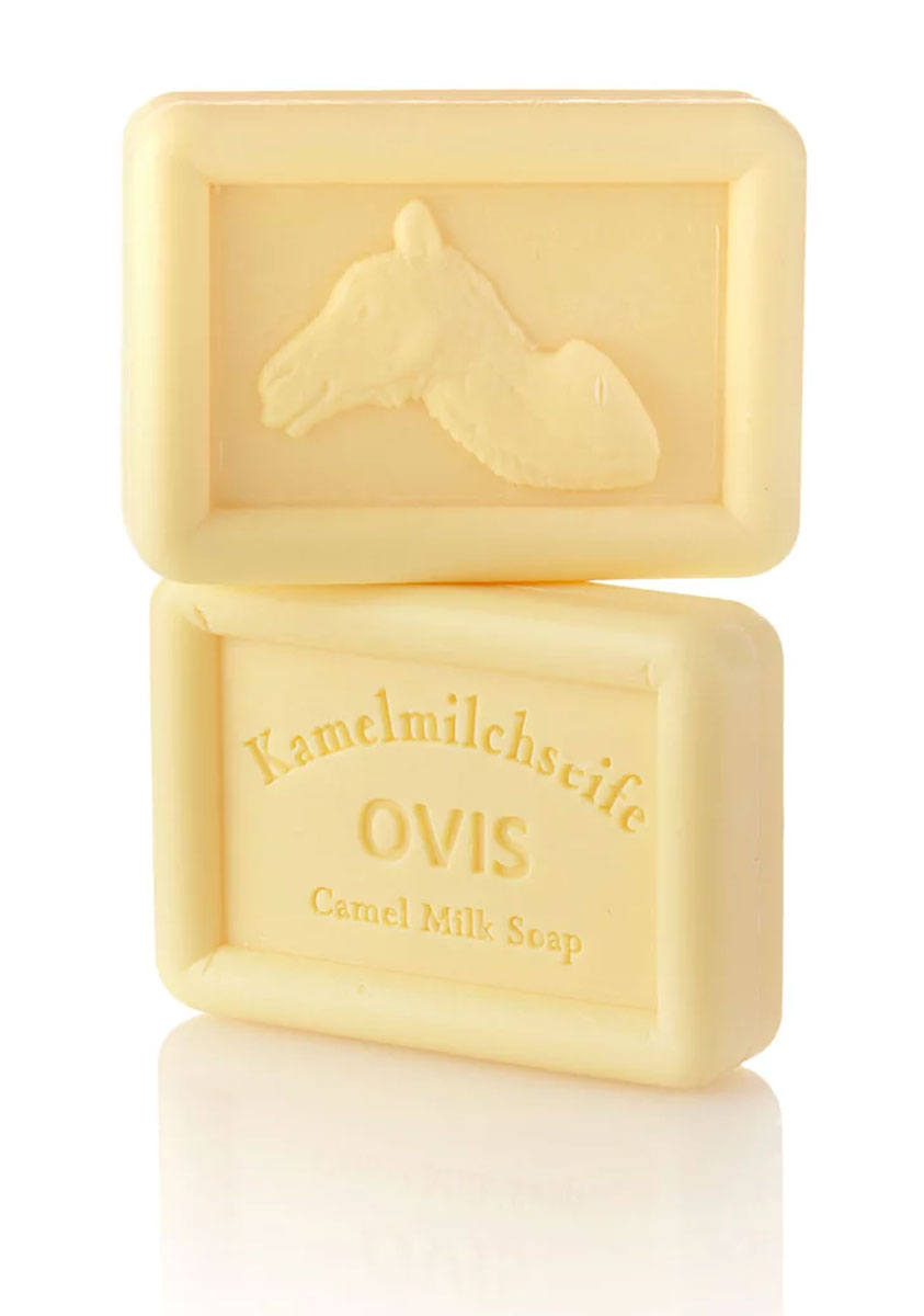 Ovis Hansen Kamelmilchseife 100g – Eckig 8,5x6 Cm, Rückfettend Für Empfindliche Haut