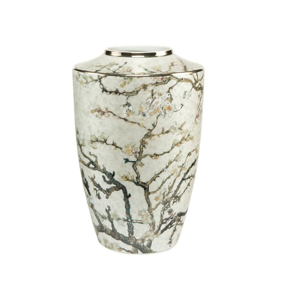 Mandelbaum Silber - Vase Bunt Vincent van Gogh Goebel 66539461