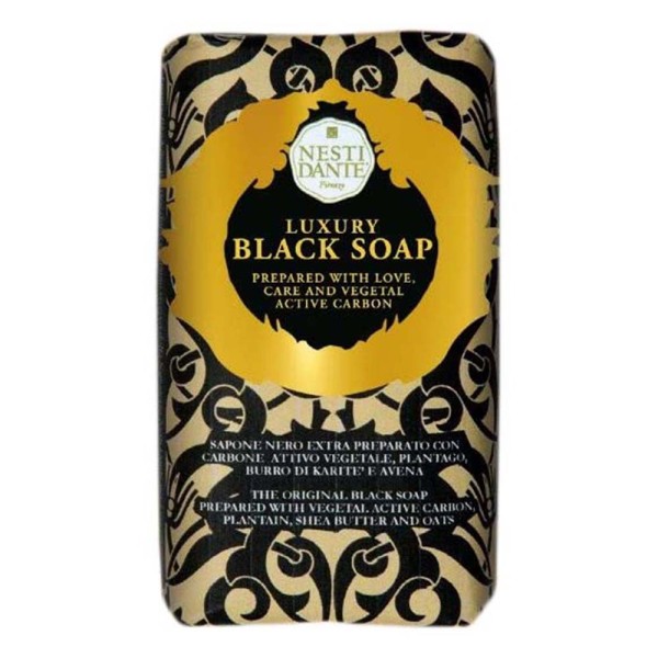 Nesti Dante Luxury Black Soap mit Aktivkohle, 250 g 664703