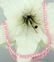 Perlenstrang S105 Süsswasser Perlen-Strang offen Perlen irregular ca 4-7mm Altrosa Perlenstrang S105 Süsswasser Perlen-Strang offen Perlen irregular ca 4-7mm Altrosa