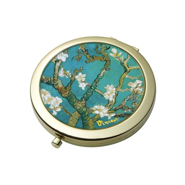 Mandelbaum Blau - Taschenspiegel Bunt Vincent van Gogh Goebel 67060451
