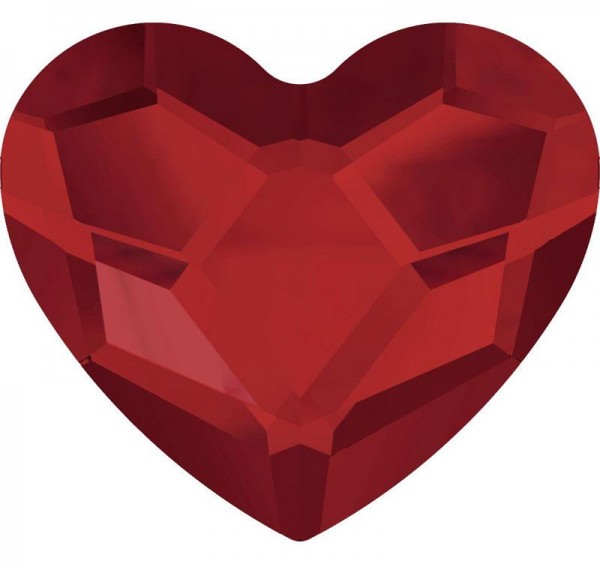 Heart 2 Rot 1016081DE Körperschmuck Makeup Art Swarovski Crystal Red