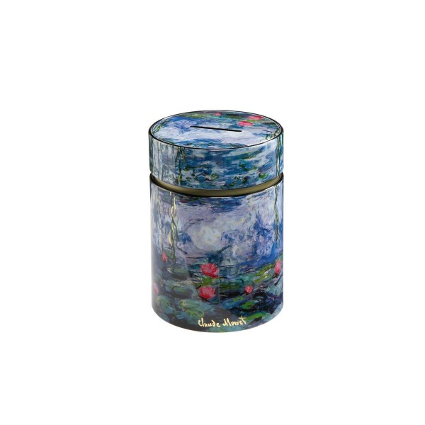 Seerosen am Abend - Spardose Bunt Claude Monet Goebel 67067041