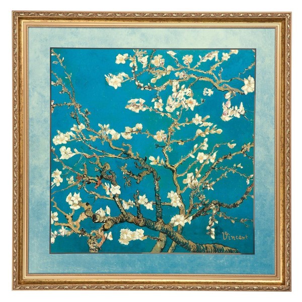 Mandelbaum Blau - Wandbild Bunt Vincent van Gogh Goebel 66534741
