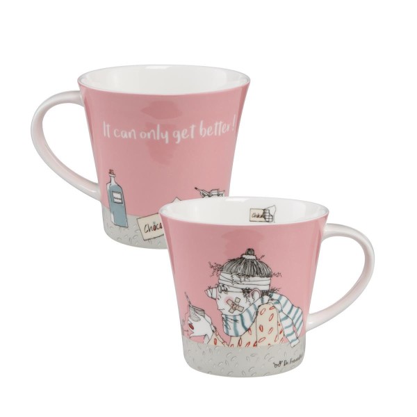 Get Better - Coffee-/Tea Mug Bunt Barbara Freundlieb Goebel 27000571