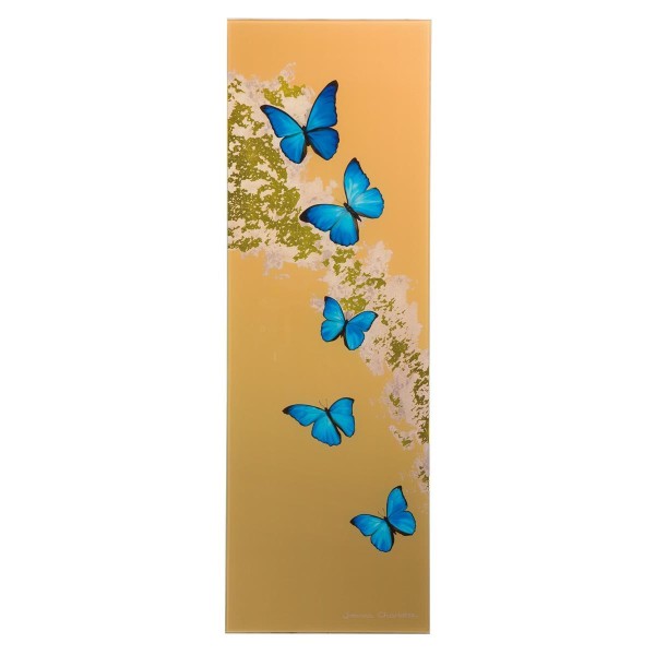 Blue Butterflies - Magnettafel Bunt Joanna Charlotte Goebel 26150511