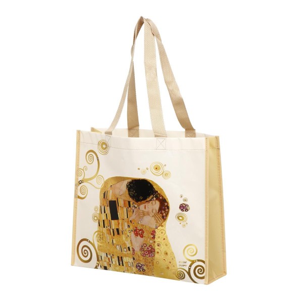 Der Kuss - Einkaufstasche Bunt Gustav Klimt Goebel 67061161