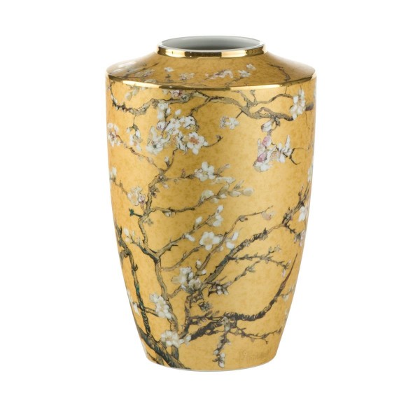 Mandelbaum Gold - Vase Bunt Vincent van Gogh Goebel 66539381