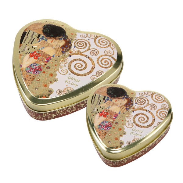 Heart Kiss - Herzdosen Bunt Gustav Klimt Goebel 67065171