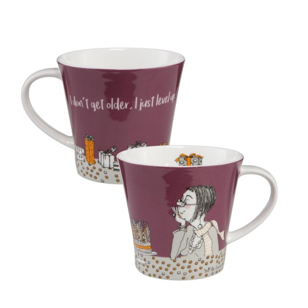 I dont get older - Coffee-/Tea Mug Bunt Barbara Freundlieb Goebel 27000421
