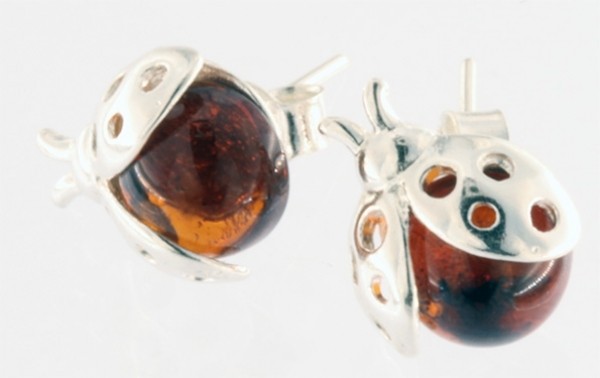 Cheriswelry Marienkäfer Cabochons 100 Stück - Harz Steine 12mm 10 Farben