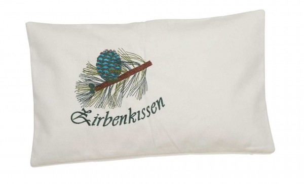 Ovis Hansen Kopfkissen Bunt Duftkissen Zirbenkissen mit Zirbespänen 30x50 cm Deuck Zirbenzapfen 1019