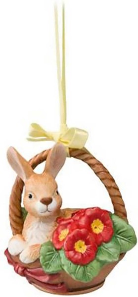 Goebel Ostern Figur Hängeornament "Jahreshase 2016" Jahresornament 2016 Bunt