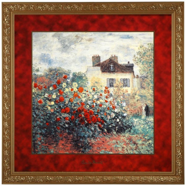Das Künstlerhaus - Wandbild Bunt Claude Monet Goebel 66534761