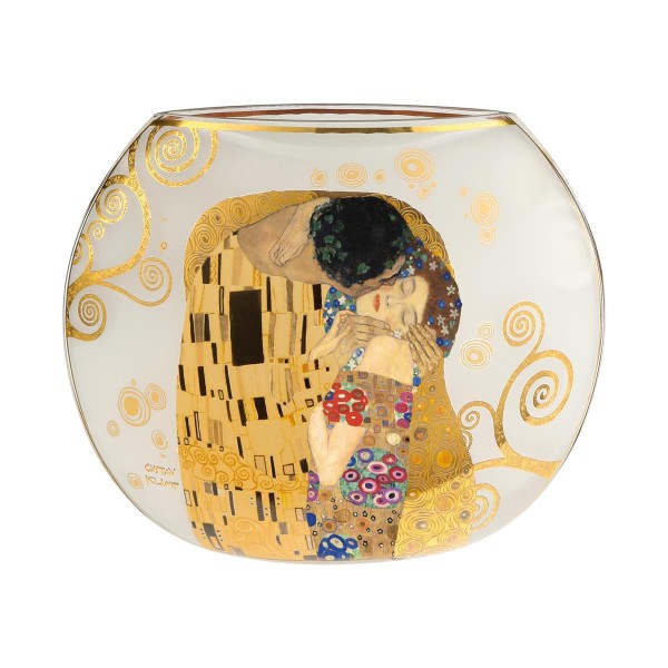 Der Kuss - Vase Bunt Gustav Klimt Goebel 67000741