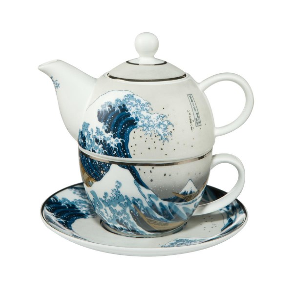 Die Welle - Tea For One Bunt Katsushika Hokusai Goebel 67013531