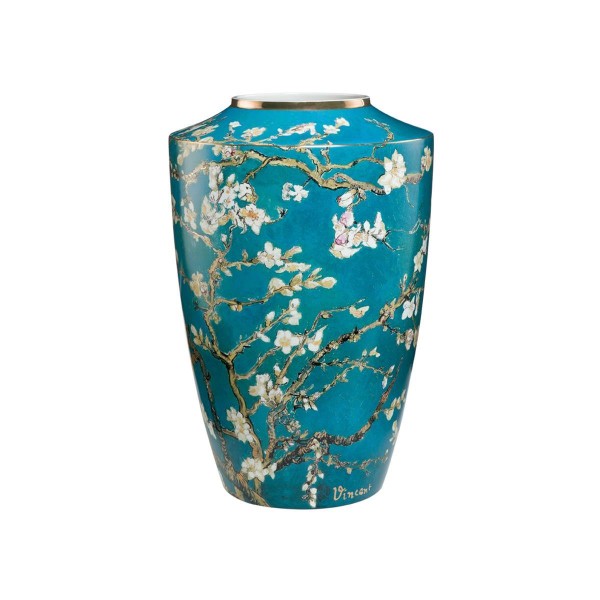 Mandelbaum Blau - Vase Bunt Vincent van Gogh Goebel 66539610