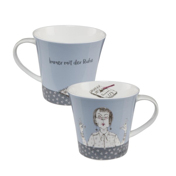 Barbara Freundlieb Immer mit der Ruhe - Coffee-/Tea Mug Bunt Goebel 27000051