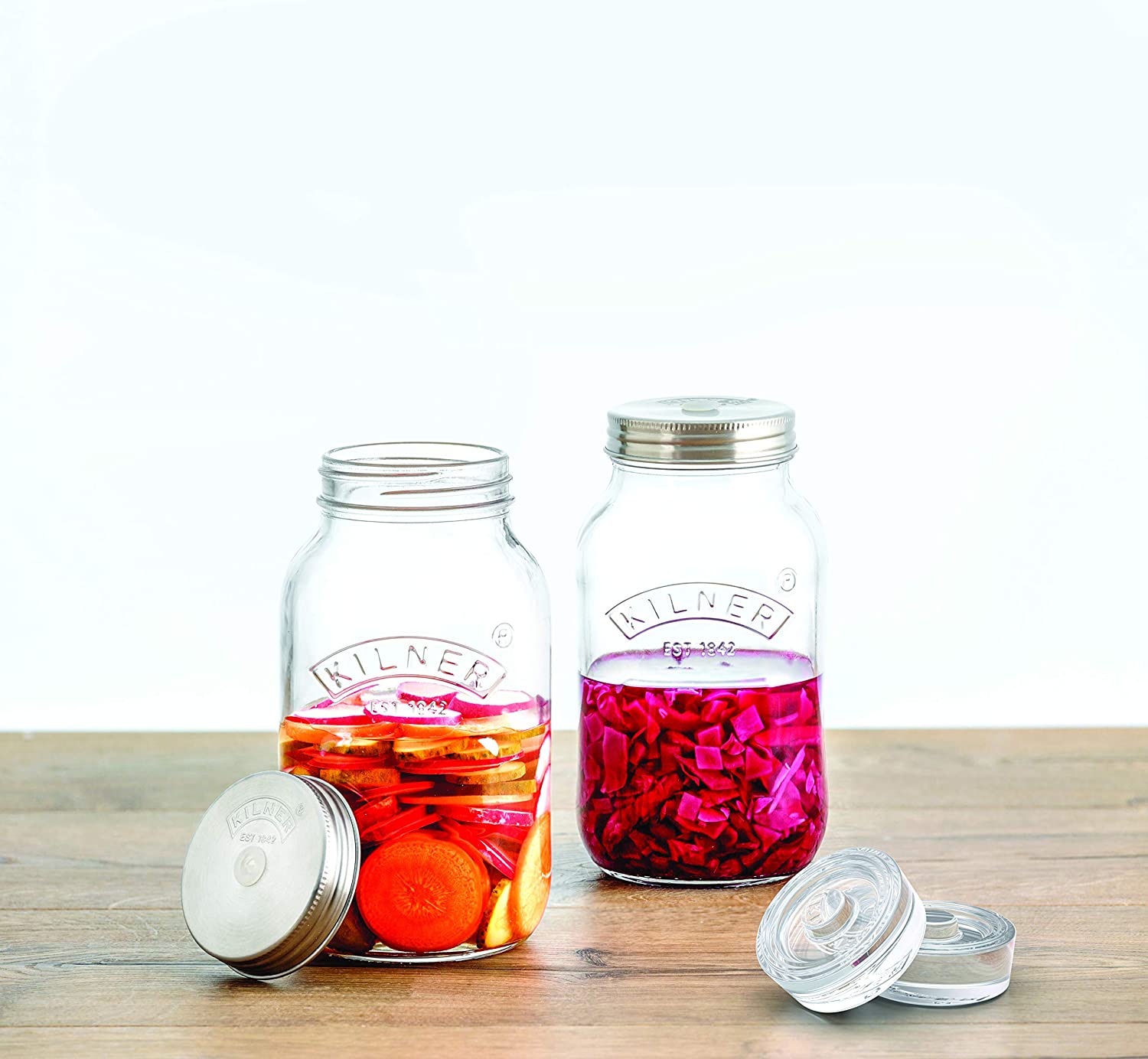 Fermentier-Set groß, Einmachglas